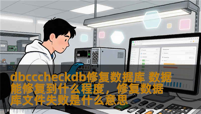 dbcccheckdb修复数据库 数据能修复到什么程度，修复数据库文件失败是什么意思