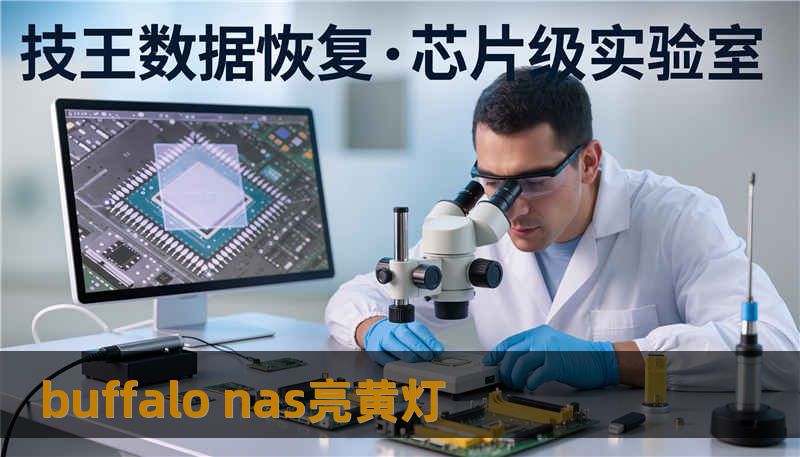 buffalo nas亮黄灯