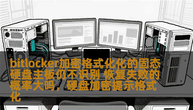 bitlocker加密格式化化的固态硬盘主板仍不识别 恢复失败的概率大吗，硬盘加密提示格式化