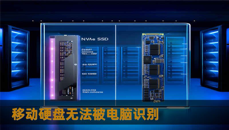 移动硬盘无法被电脑识别