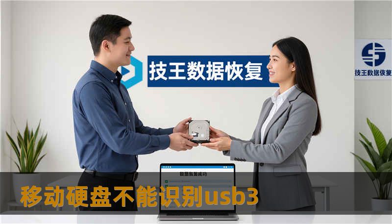 移动硬盘不能识别usb3