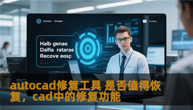 autocad修复工具 是否值得恢复，cad中的修复功能