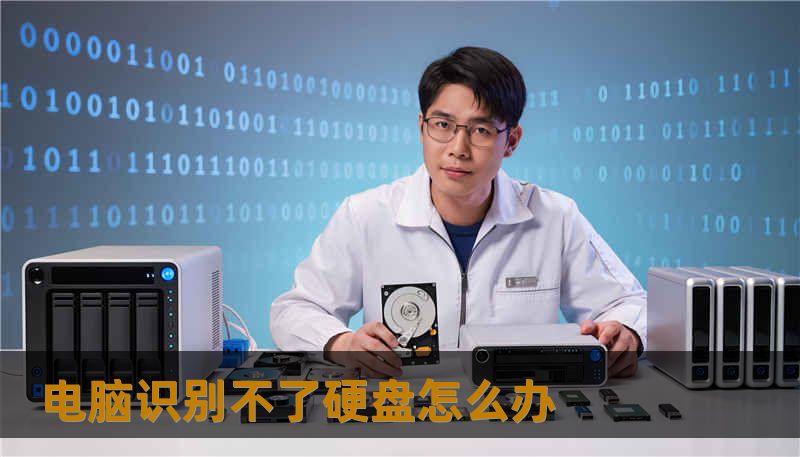 电脑识别不了硬盘怎么办