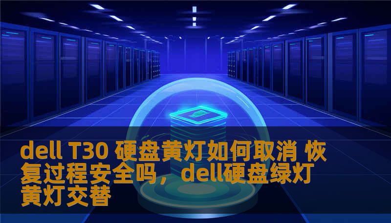 dell T30 硬盘黄灯如何取消 恢复过程安全吗，dell硬盘绿灯黄灯交替