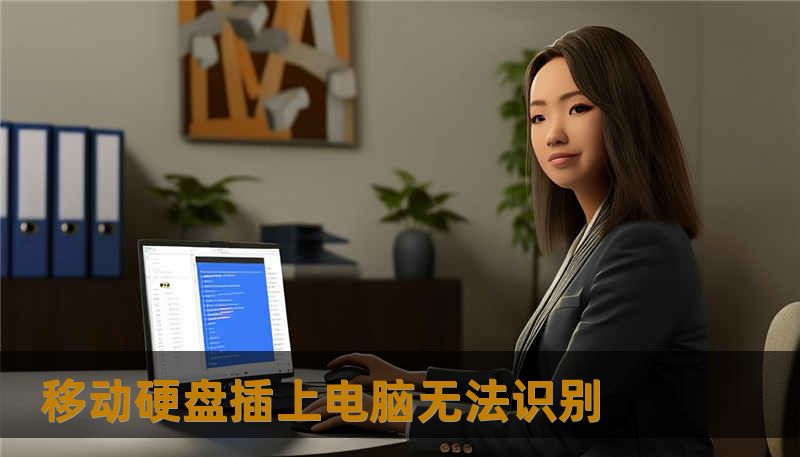 移动硬盘插上电脑无法识别