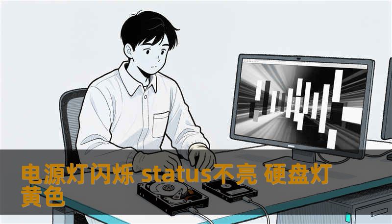 电源灯闪烁 status不亮 硬盘灯黄色 电源灯闪烁 status不亮 硬盘灯黄色