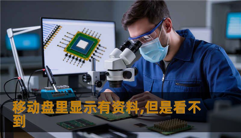 移动盘里显示有资料,但是看不到