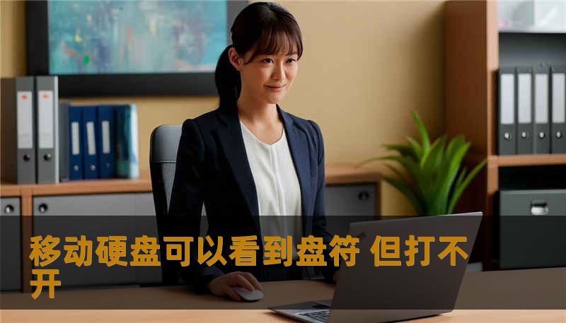 移动硬盘可以看到盘符 但打不开