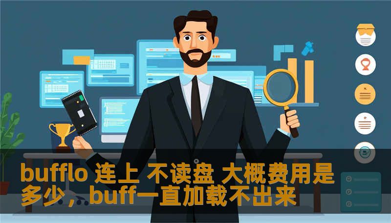 bufflo 连上 不读盘 大概费用是多少，buff一直加载不出来