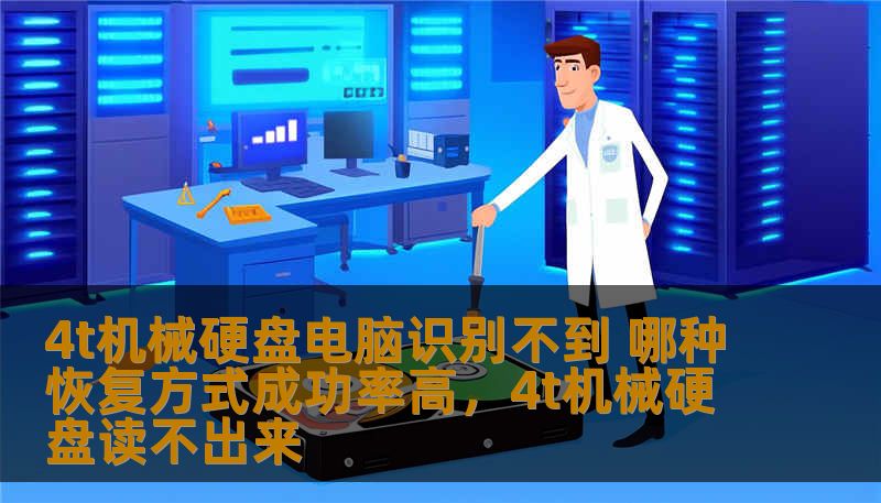 4t机械硬盘电脑识别不到 哪种恢复方式成功率高，4t机械硬盘读不出来