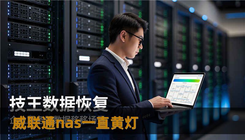 威联通nas一直黄灯