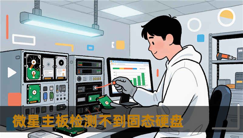微星主板检测不到固态硬盘