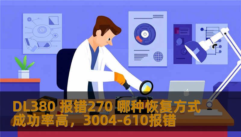 DL380 报错270 哪种恢复方式成功率高，3004-610报错