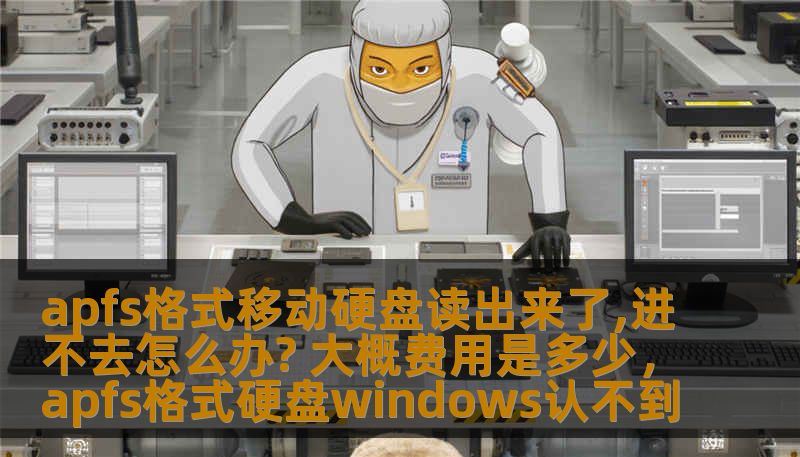 apfs格式移动硬盘读出来了,进不去怎么办? 大概费用是多少，apfs格式硬盘windows认不到