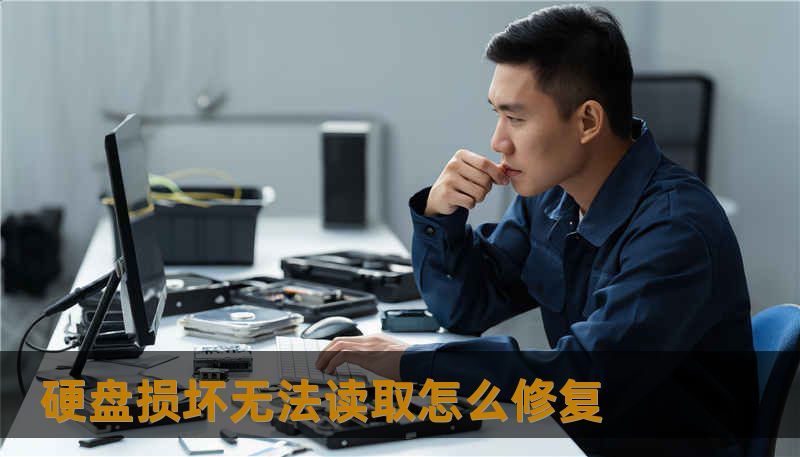 硬盘损坏无法读取怎么修复