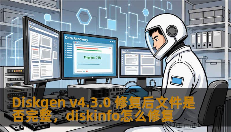 Diskgen v4.3.0 修复后文件是否完整,diskinfo怎么修复 Diskgen v4.3.0 修复后文件是否完整,diskinfo怎么修复
