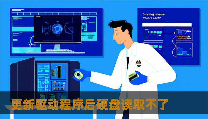 更新驱动程序后硬盘读取不了