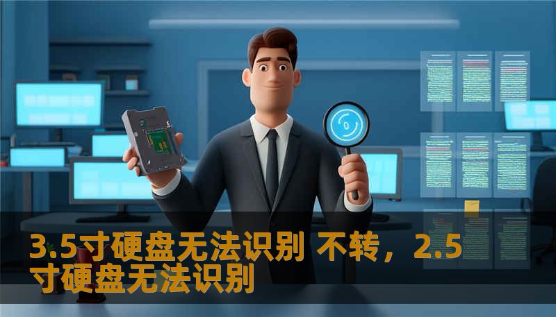3.5寸硬盘无法识别 不转，2.5寸硬盘无法识别