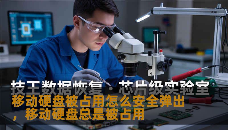 移动硬盘被占用怎么安全弹出，移动硬盘总是被占用