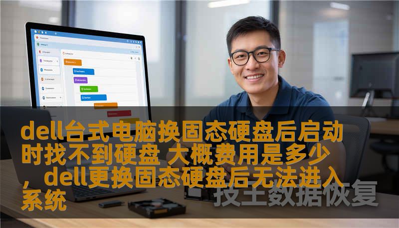dell台式电脑换固态硬盘后启动时找不到硬盘 大概费用是多少，dell更换固态硬盘后无法进入系统