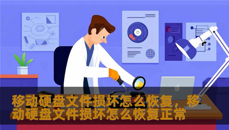 移动硬盘文件损坏怎么恢复，移动硬盘文件损坏怎么恢复正常