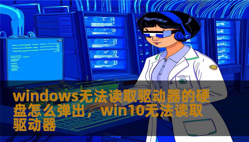 windows无法读取驱动器的硬盘怎么弹出，win10无法读取驱动器
