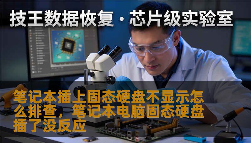 笔记本插上固态硬盘不显示怎么排查，笔记本电脑固态硬盘插了没反应