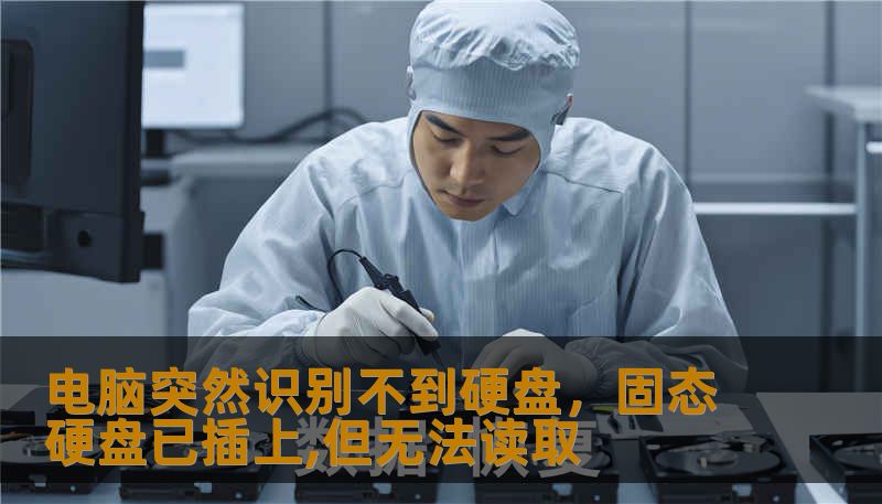 电脑突然识别不到硬盘，固态硬盘已插上,但无法读取