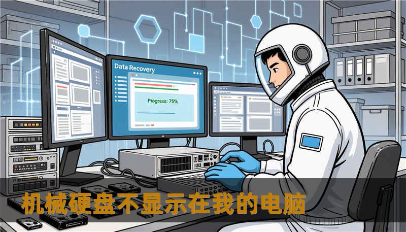 机械硬盘不显示在我的电脑