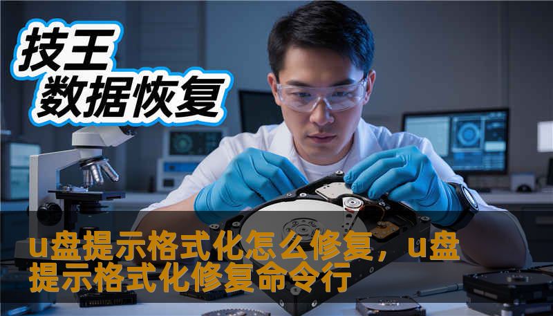 u盘提示格式化怎么修复，u盘提示格式化修复命令行