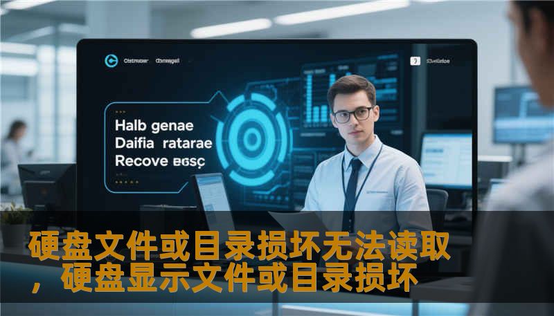 硬盘文件或目录损坏无法读取，硬盘显示文件或目录损坏
