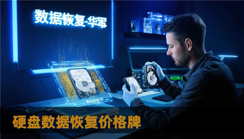 硬盘数据恢复价格牌