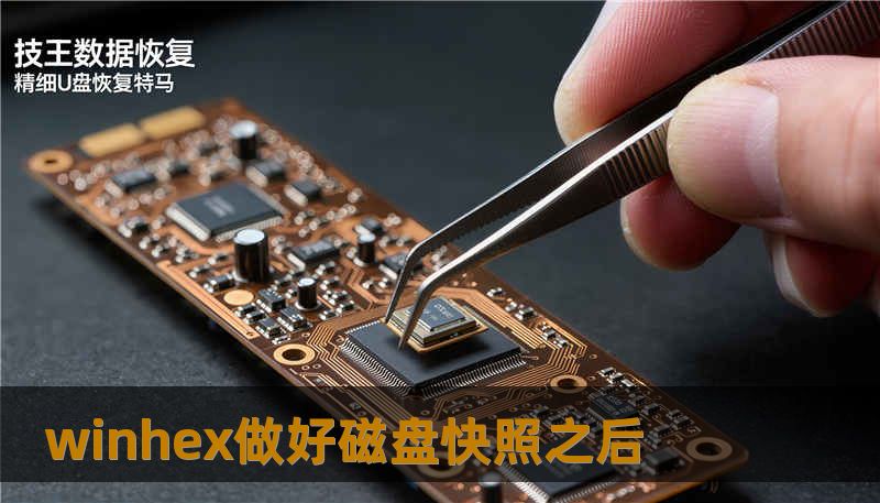 winhex做好磁盘快照之后