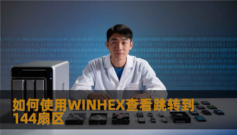 如何使用WINHEX查看跳转到144扇区 如何使用WINHEX查看跳转到144扇区