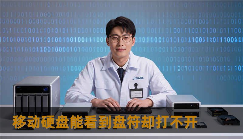 移动硬盘能看到盘符却打不开