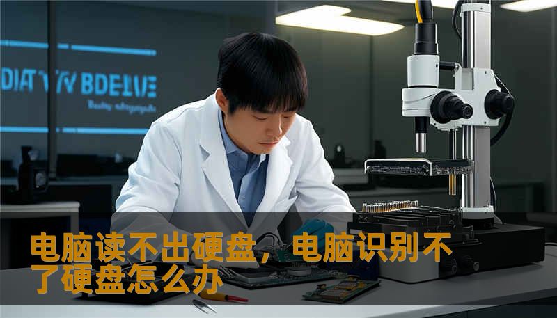 电脑读不出硬盘，电脑识别不了硬盘怎么办