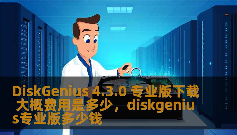 DiskGenius 4.3.0 专业版下载 大概费用是多少，diskgenius专业版多少钱