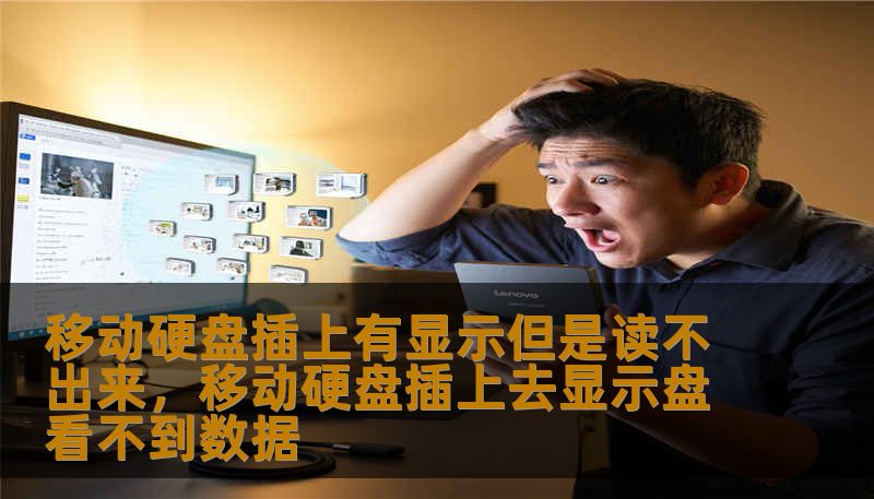 移动硬盘插上有显示但是读不出来，移动硬盘插上去显示盘看不到数据