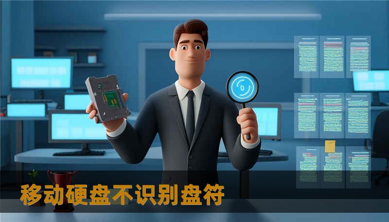 移动硬盘不识别盘符 移动硬盘不识别盘符