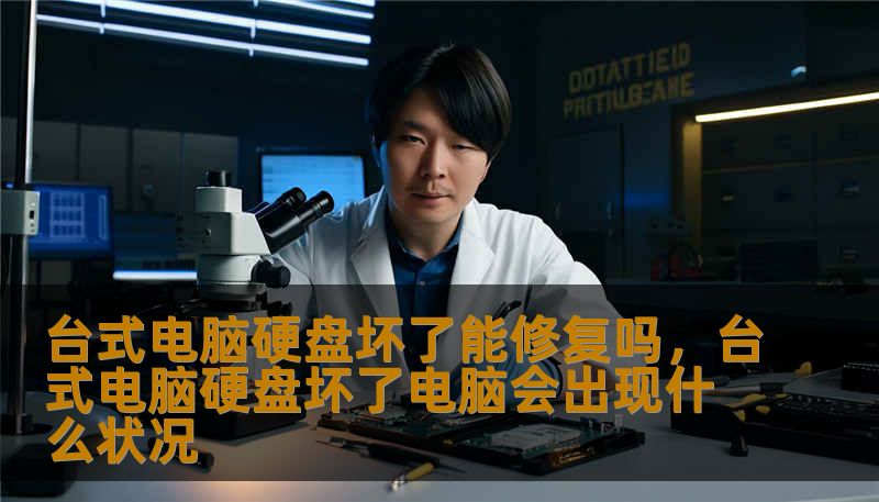 台式电脑硬盘坏了能修复吗，台式电脑硬盘坏了电脑会出现什么状况