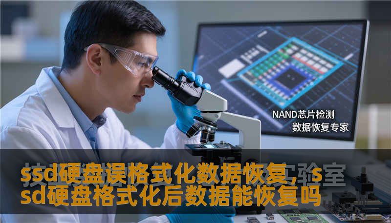 ssd硬盘误格式化数据恢复，ssd硬盘格式化后数据能恢复吗