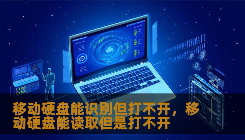 移动硬盘能识别但打不开，移动硬盘能读取但是打不开