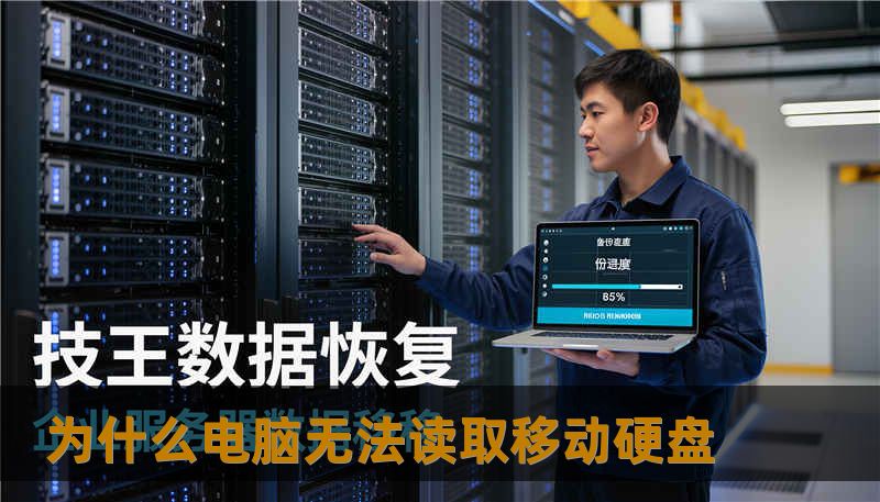 为什么电脑无法读取移动硬盘