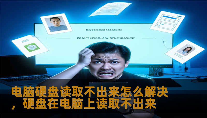 电脑硬盘读取不出来怎么解决，硬盘在电脑上读取不出来