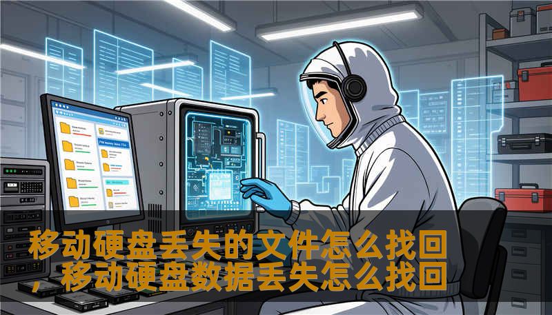 移动硬盘丢失的文件怎么找回，移动硬盘数据丢失怎么找回