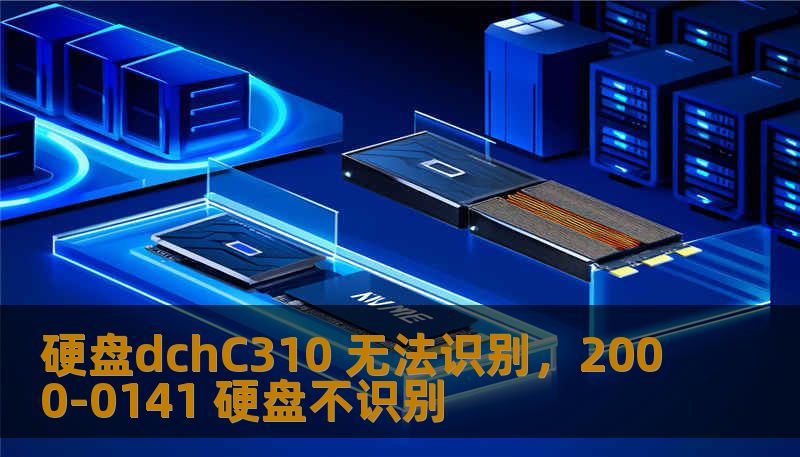 硬盘dchC310 无法识别，2000-0141 硬盘不识别