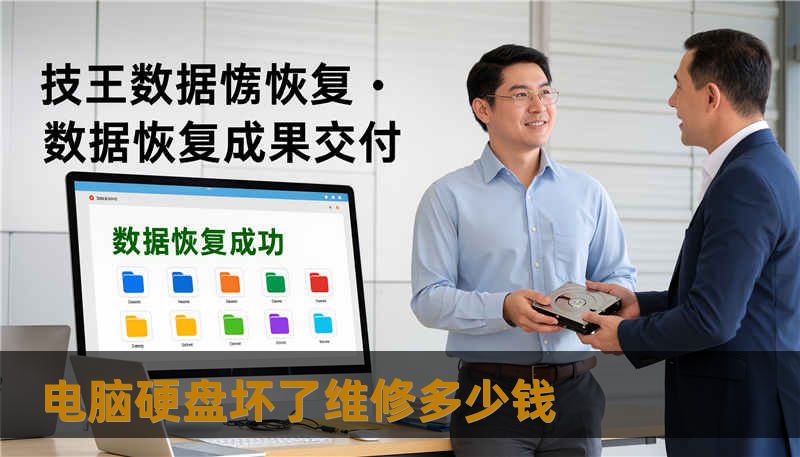 电脑硬盘坏了维修多少钱