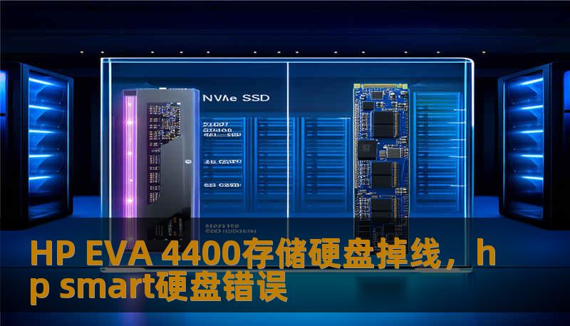 HP EVA 4400存储硬盘掉线，hp smart硬盘错误