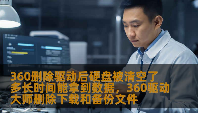 360删除驱动后硬盘被清空了 多长时间能拿到数据，360驱动大师删除下载和备份文件