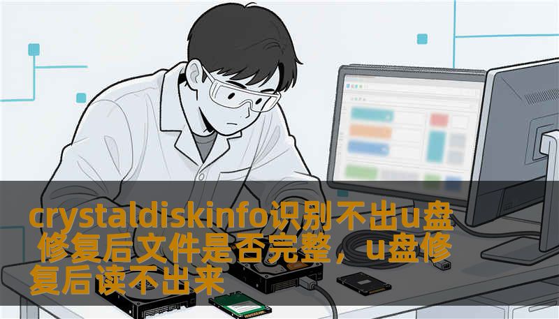 crystaldiskinfo识别不出u盘 修复后文件是否完整，u盘修复后读不出来